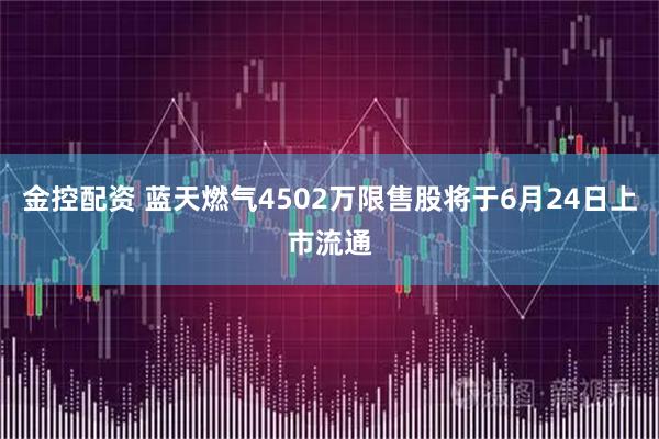 金控配资 蓝天燃气4502万限售股将于6月24日上市流通