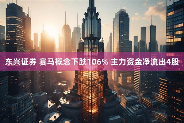 东兴证券 赛马概念下跌106% 主力资金净流出4股